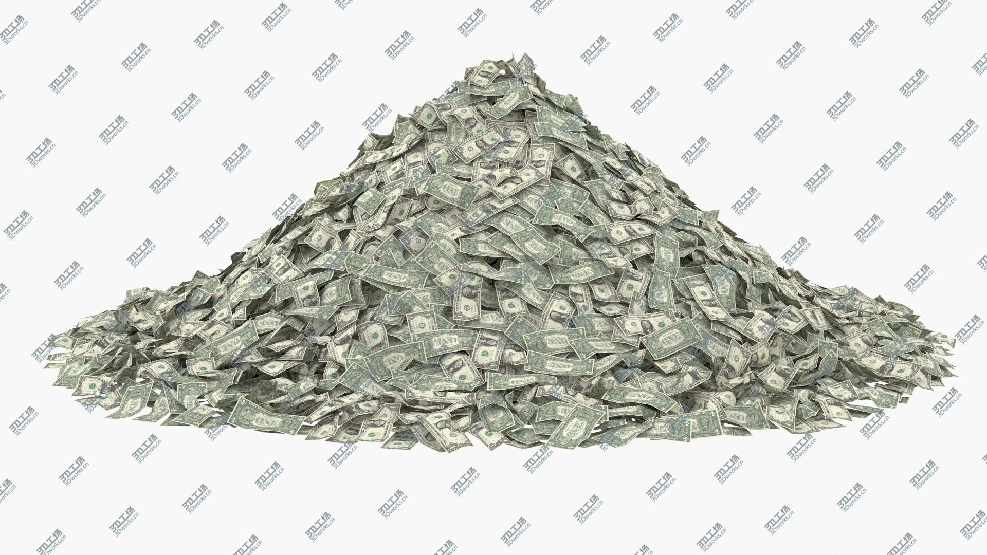 images/goods_img/202104091/US Dollar Bill Pile Collection 3D/2.jpg